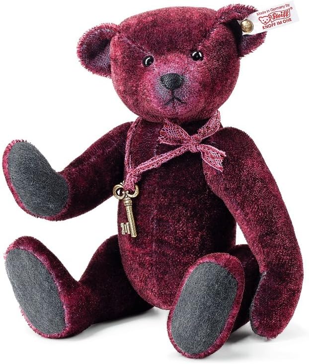 Steiff Basco Teddy Bear Red Tipped
