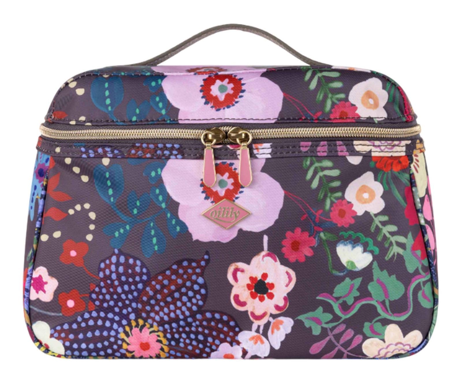 Oilily Kosmetiktasche Coco Beauty Case Forced Iron bunt