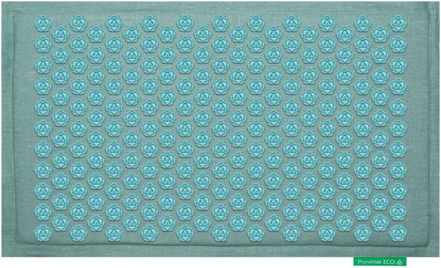 Pranamat Eco Massage Mat - Turquoise / Turquoise