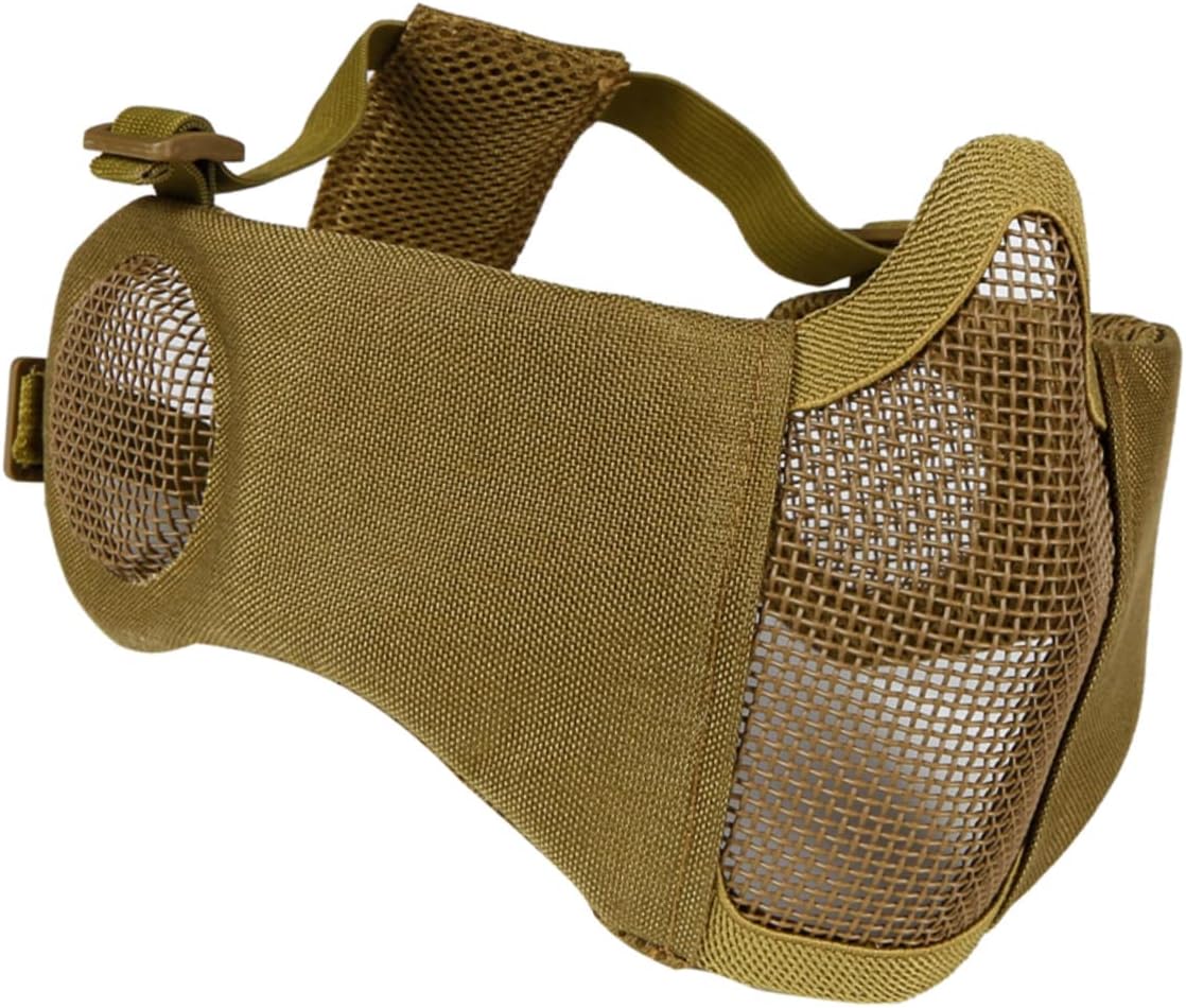 Protective Mask Hunting Mask Half Face Mask Net Mask