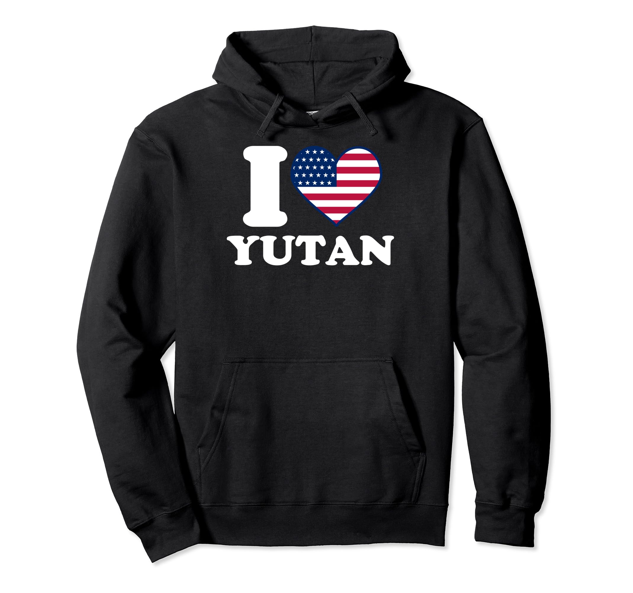 I love Yutan I heart Yutan Pullover Hoodie