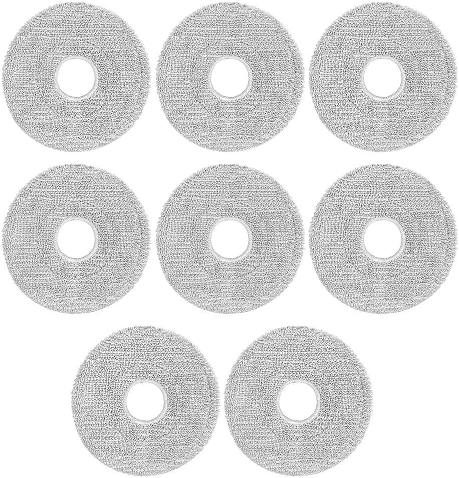 Microfiber Mop Cloths for durante xiaomi durante mijia H50 Pro Robot Vacuum(8pcs)