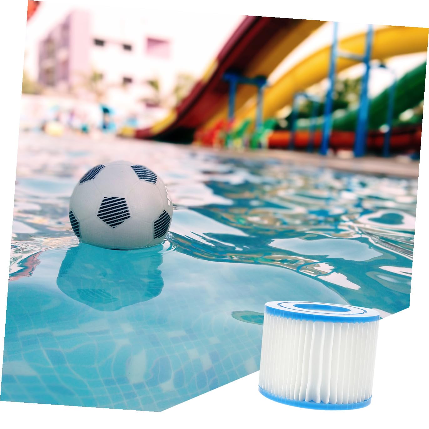 Levemolo 6 pièces Lot de Filtres de Remplacement Type VI pour Pompe de Filtration Piscine et Spa Compatible avec Pompes de Filtration Populaires Filtration Saletés Sable et Débris
