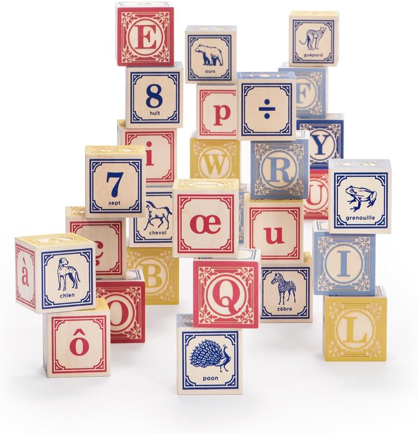 Uncle Goose French Blocks - Made in The USA