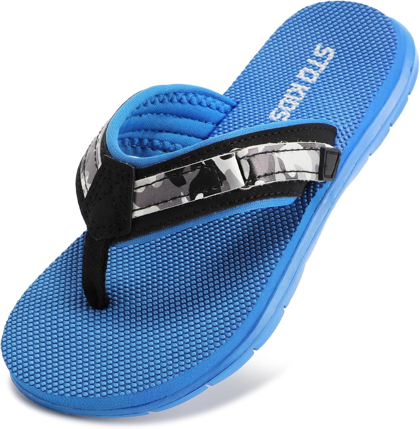 STQ KIDS Flip Flops Boys Sandals Girls Unisex Summer Beach Non Slip Sport Bathroom Pool Swimming Shower Little/Big Kid Outdoor & Intdoor