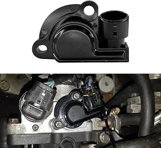 Throttle Position Sensor TPS Throttle Body Position Sensor, Gas Engine Accessories, TPS Accelerator Gas Fuel Idle Air Control Valve Sensors for Chevy Buick, OEM#17087400 17088026 17111815