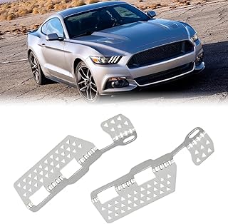 AUTOVIC Front Bumper Tabs Reinforcement Mounts Repair Kit Aluminum for Mustang 2015-2017