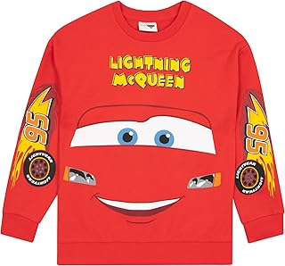 Cars Sudadera | Rayo Mcqueen Sudadera Niño | Jersey Niño | 18 Meses E 8 Años