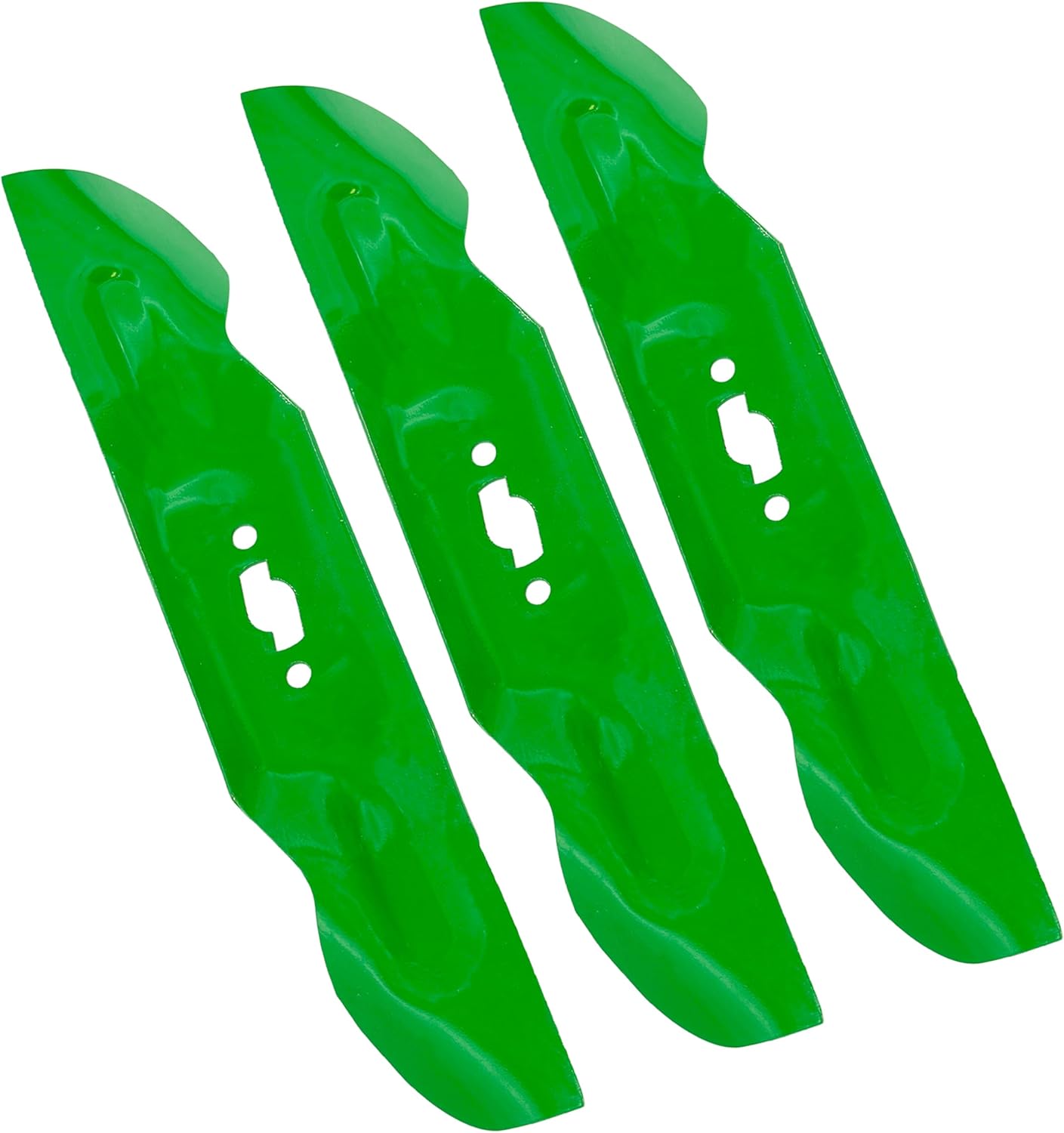 Caltric 54in Deck Spindle High Lift Blades Compatible with Cub Cadet XT2 XT2-GX / XT2-SLX Ultima 54 / ZT1-54 XT1-GT XT1-ST XT1 Enduro / ZT1 ZT1-54 ZT2 ZT2-54 Ultima