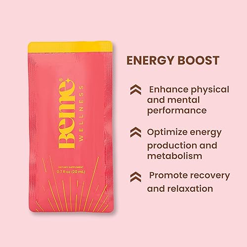 Miniatura 3 de Paquete de energía + cerebro BeStrong Liquid Vitamin B12 Shot + Guaraná para energía + rendimiento mental. BeSharp Vegan Omega 3 para cerebro +