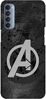 جراب موبايل سي اي بي مطبوع من السيليكون متوافق مع اوبو رينو 4 برو كيس زون شفاف حافظة بسيطة