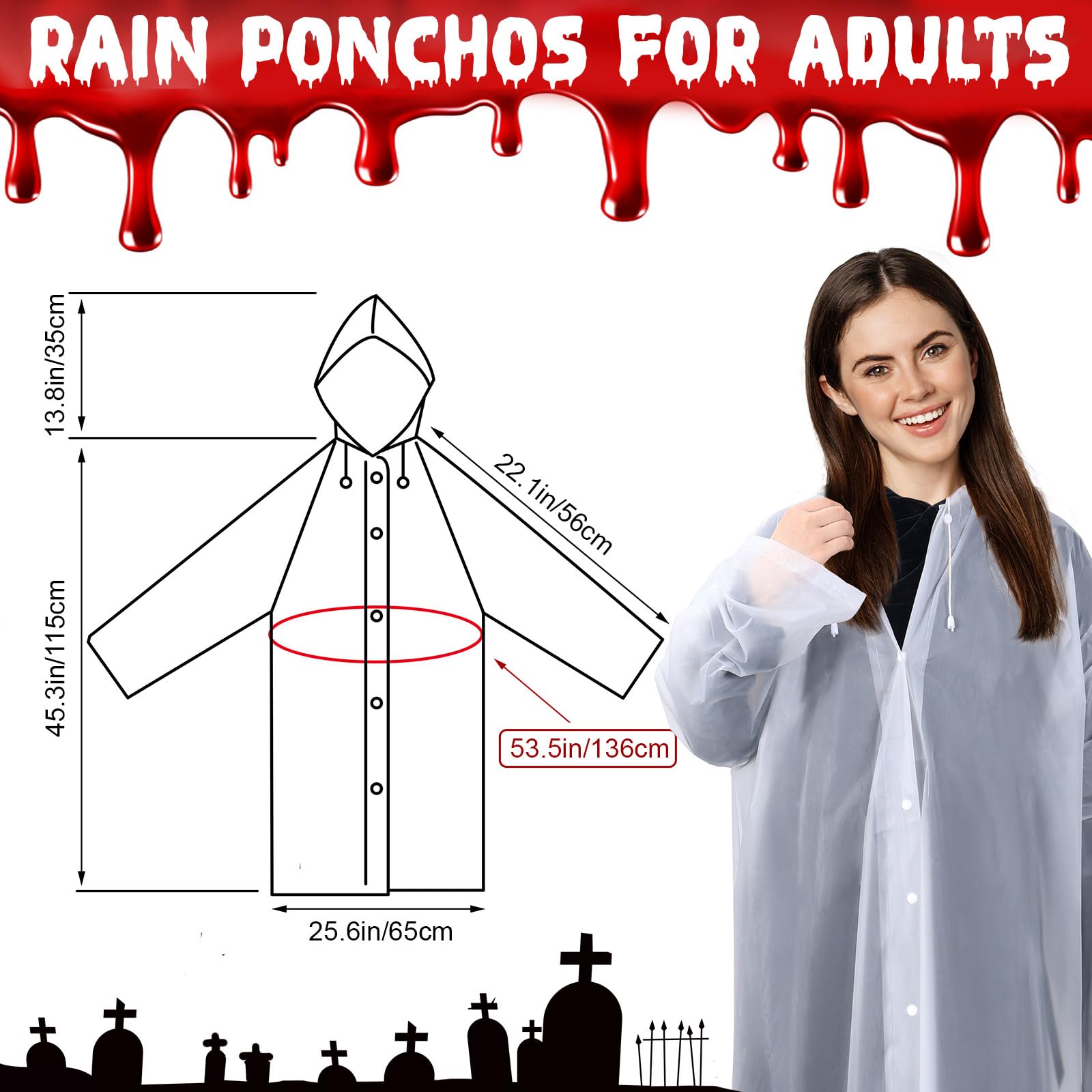 Akcesoria do kostiumu na Halloween, sztuczny strumień krwi, kapiący żel do krwi, płaszcz przeciwdeszczowy, pianka, siekiera, impreza cosplay, straszny horror, przebranie dla dorosłych