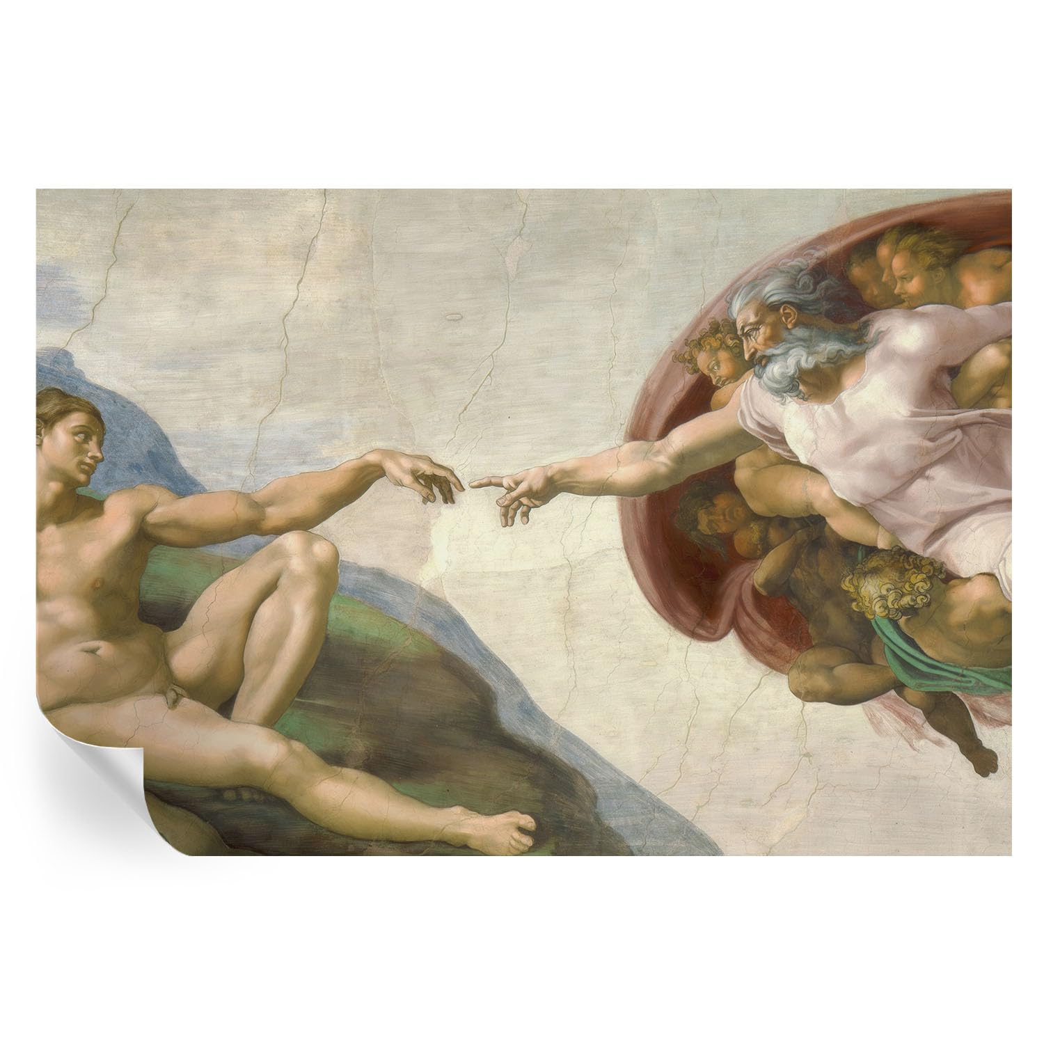 Murales decorativos de pared contacto espiritual con acabados artísticos premium