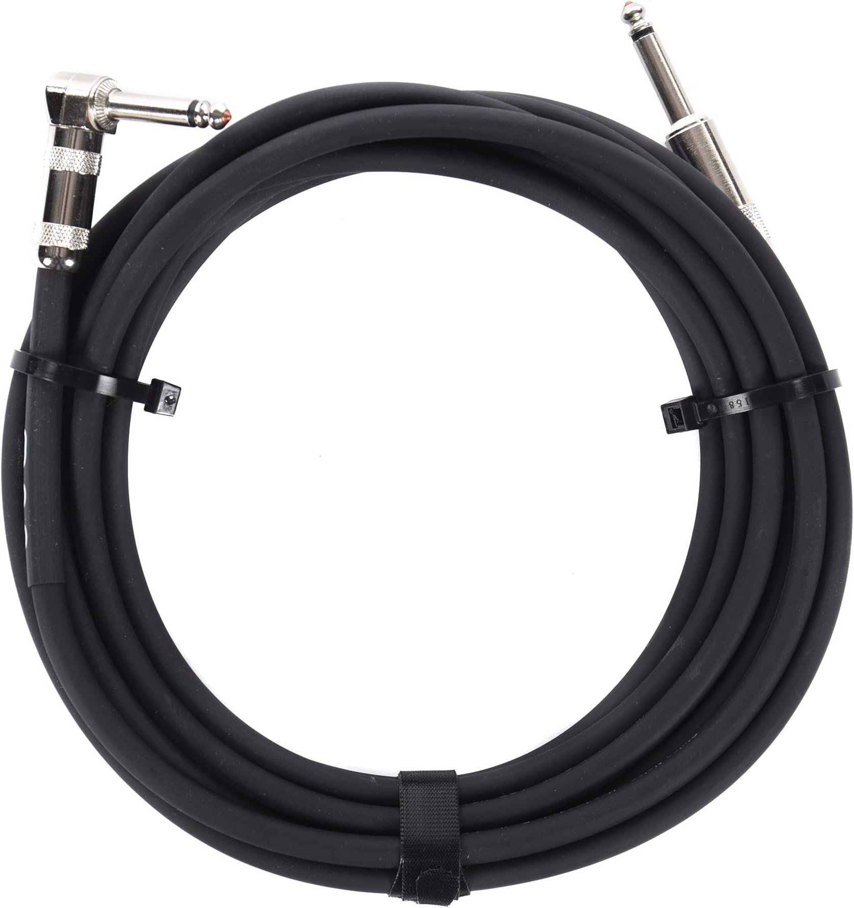 Straight Cable Black 20' Straight/Right Angle