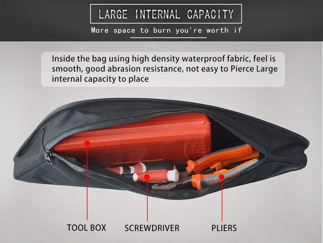 LANQIAN 2pcs WaterProof Frame Tool Bags for R1200GS LC ADVENTURE R1200R LC LC R1250GS ADVENTURE R1250R