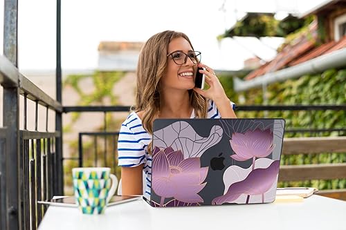 Miniatura 3 de Teryeefi Funda para MacBook Pro 2020 2022 2016-2019 de 13 pulgadas A2338 A2289 A2251 A2159 A1989 A1706 con M2 M1 y barra táctil, funda rígida de