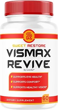 Vismax Revive - Official VisMax Revive Support Eye Health & Vision Natural Premium Advanced Formula, VisMaxRevive Supplement Pills Multivitamin for Overall Wellness, 60 Capsules for 1 Month