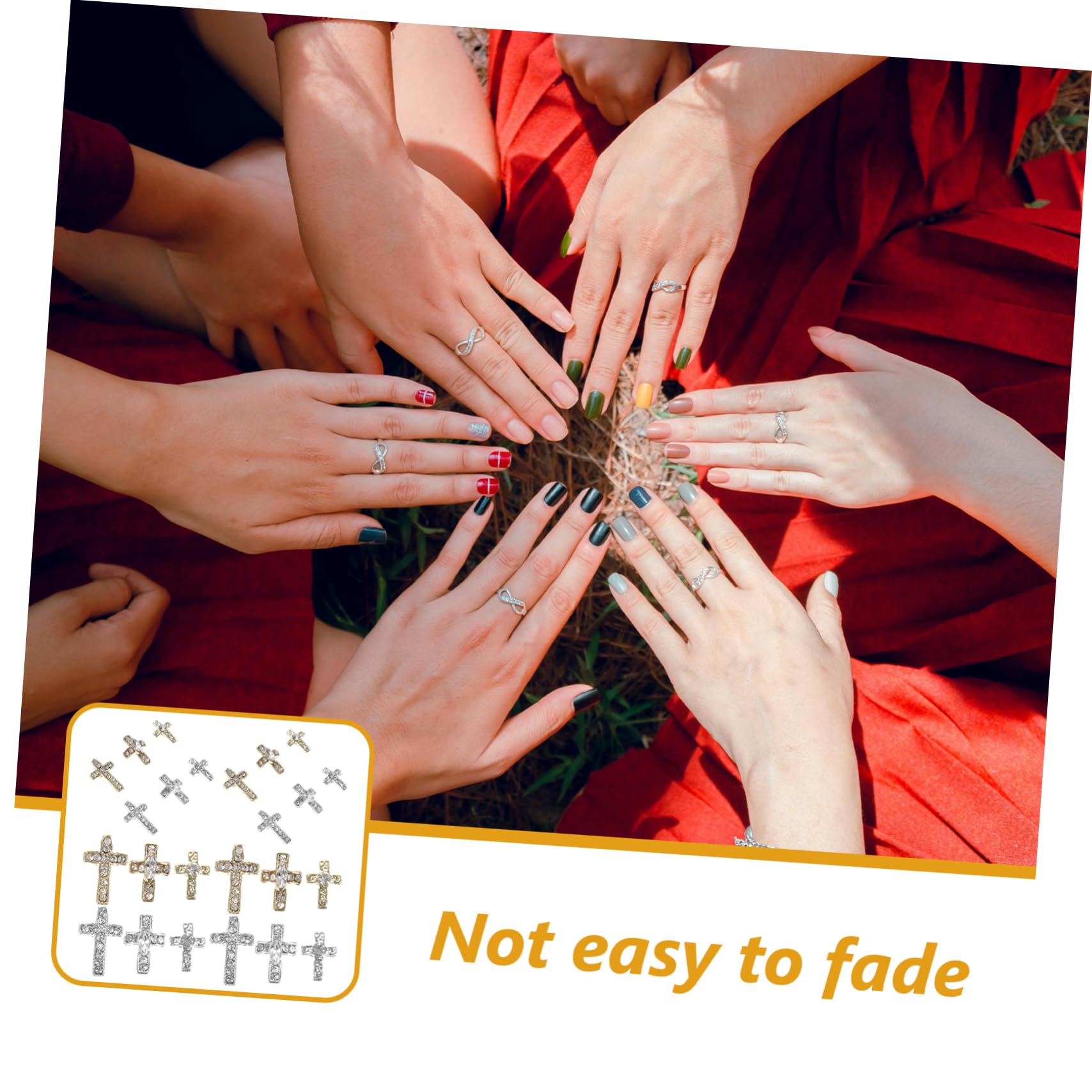5 Set Ciondoli Per Unghie Charms Per Decorazioni Nail Art Per Manicure E Speciali 60 Pezzi*5