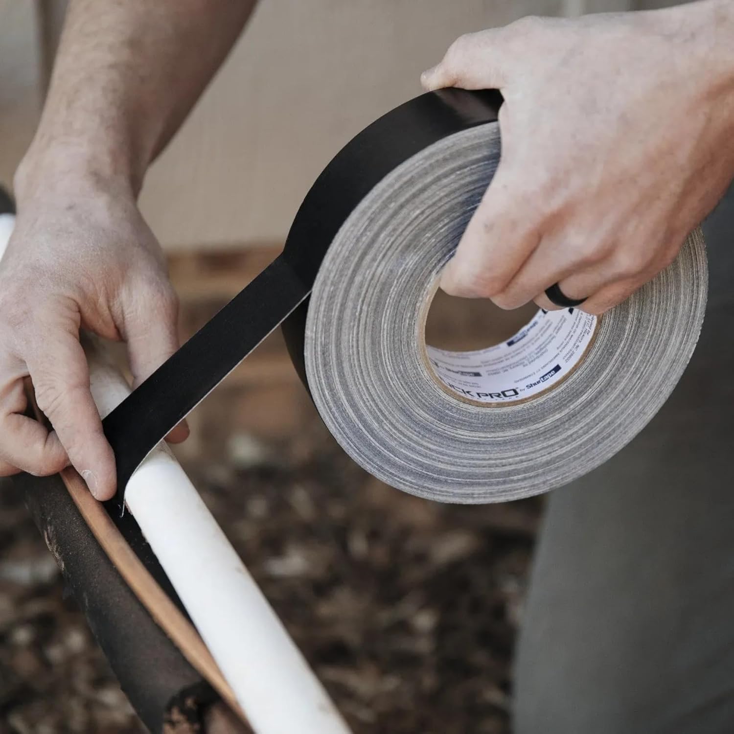 Shurtape 101359 2" x 60 yd Heavy Duty Cloth Duct Tape, PC 657