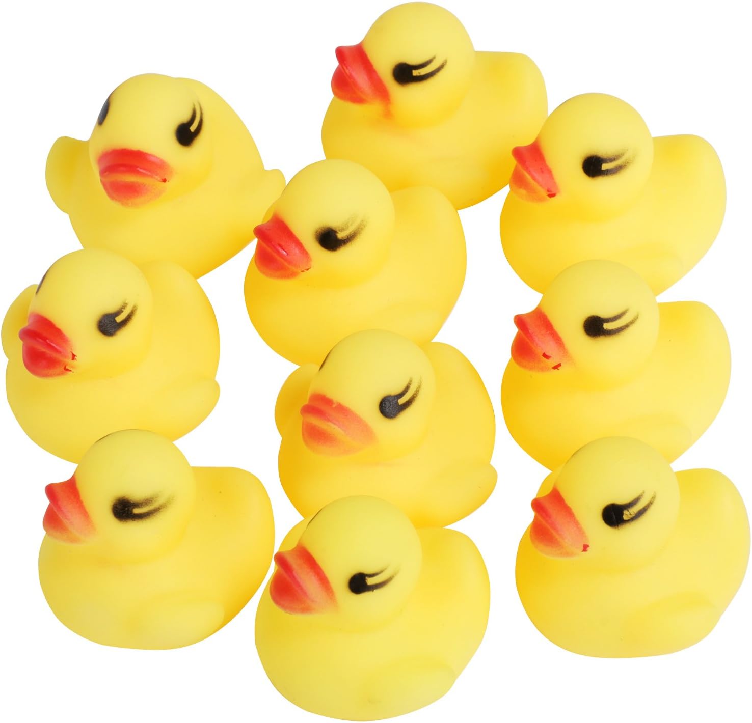 TRIXES Rubber Ducks x10 Bathroom Accessories Party Bag Filler