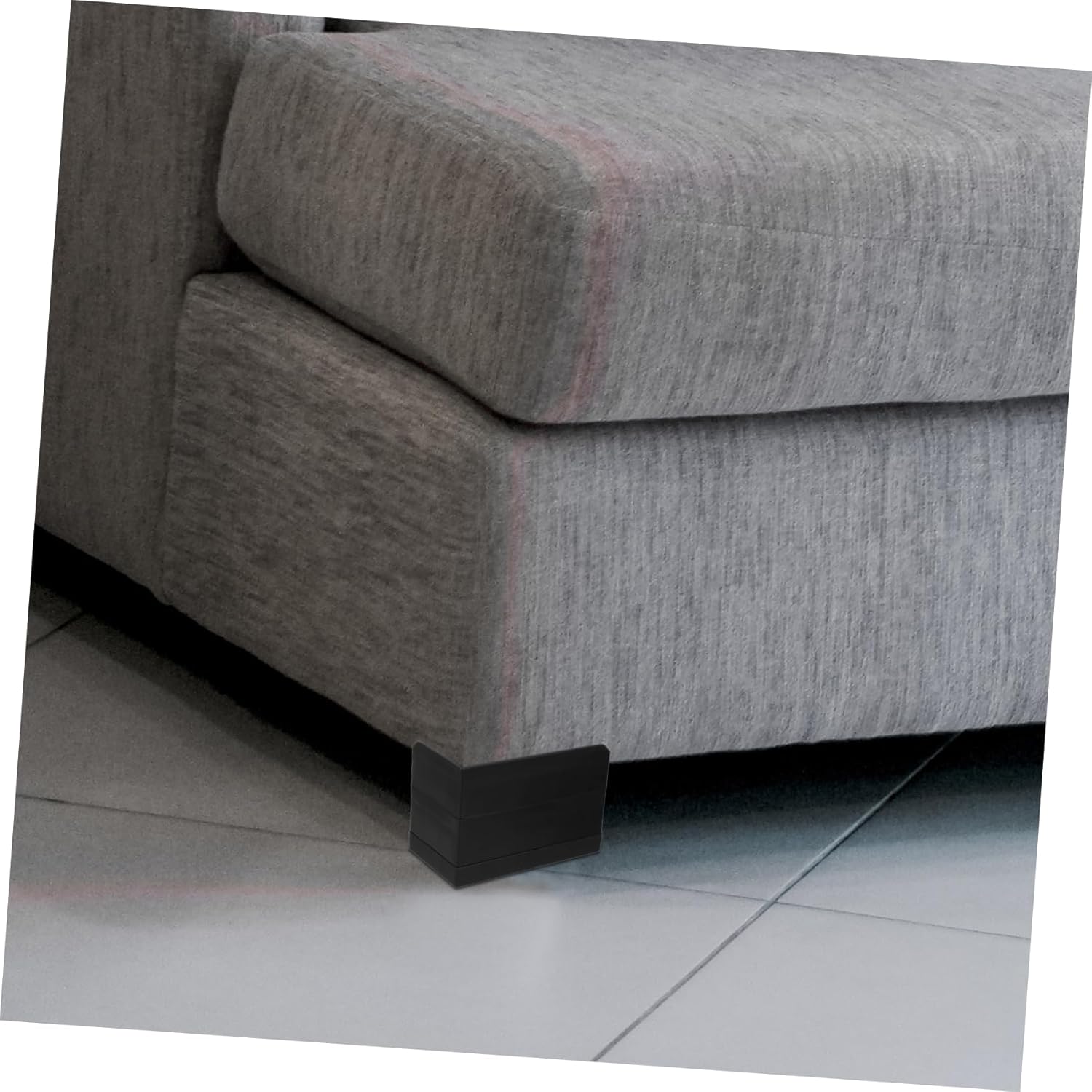 BESTOYARD 4pcs Heavy Duty Bed Risers Stackable Furniture Lifts for Elevating Sofas Desks Appliances Height Boosters for Enhanced Storage