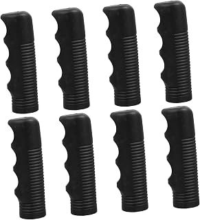 VALICLUD 4 Pares De Empuñaduras Antideslizantes Para Extensores De Pvc Color Negro