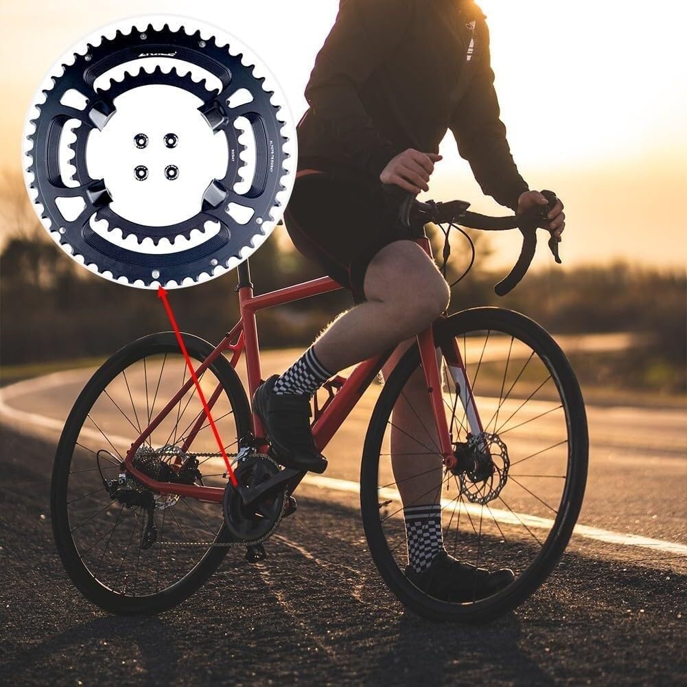 Velobike 144 チェーンリング アダプター シマノ FC-R9100用 Velobike 144 チェーンリング アダプター シマノ FC-R9100用