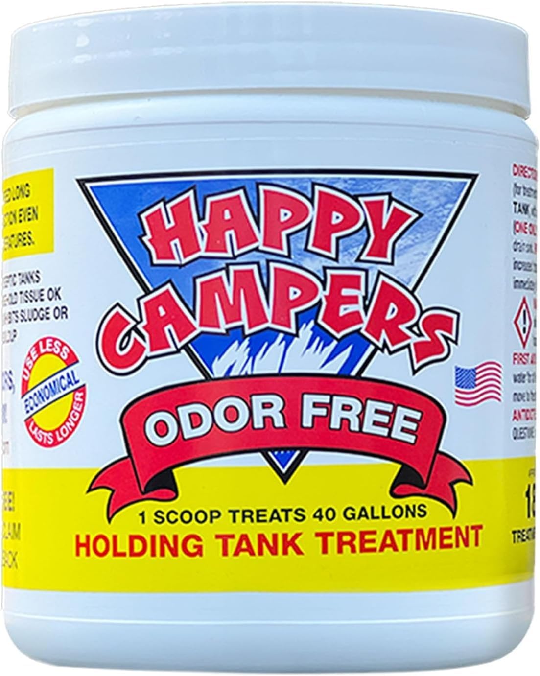 Happy Campers RV Toilet Treatment - Powerful Odor 