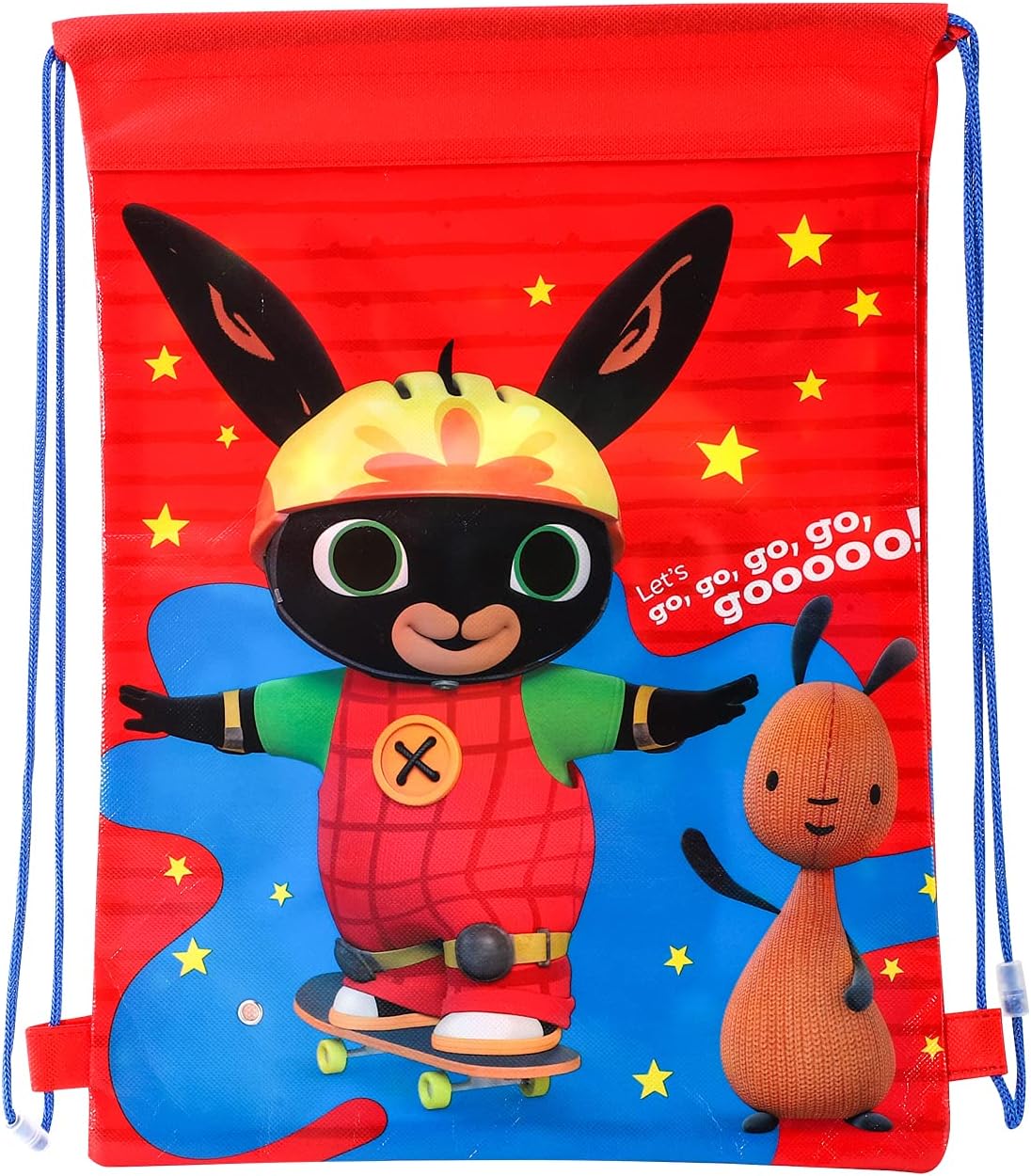 Zawadi Borsa per bambini in PE con coulisse per nuoto Calcio Sport Viaggi Palestra Scuola Leggero multicolore 44×33 (11055-9681), Multicolore, 44 x 33, multicolore