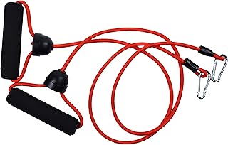 Azatemgo Lot de 2 Bandes Elastique pour Plateforme Vibrante Fitness - Rouge