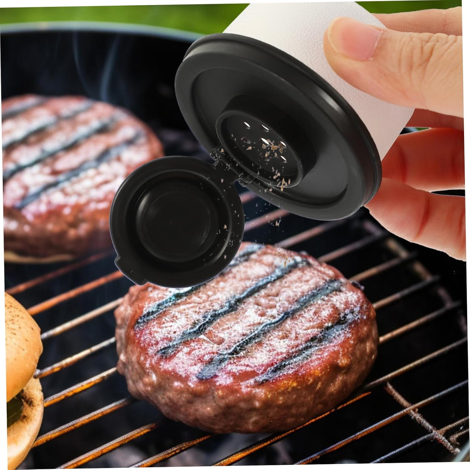 Heavy-duty Metal Fish Grilling Rack Comfortable Handle for Outdoor Cooking Bbq Mesh for Fish Meat and Vegetables Easy to Clean Wire Construction