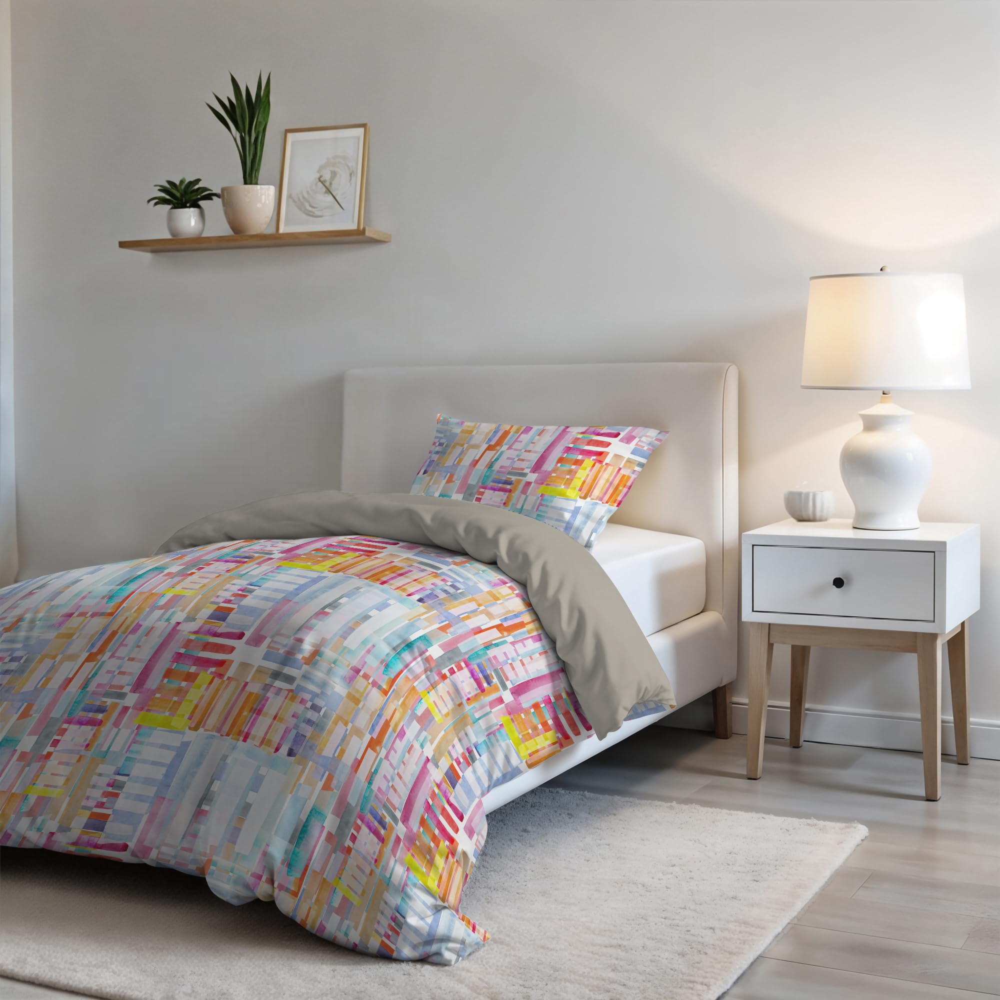 Italian Bed Linen Duvet Cover Fashion, Francis, Single