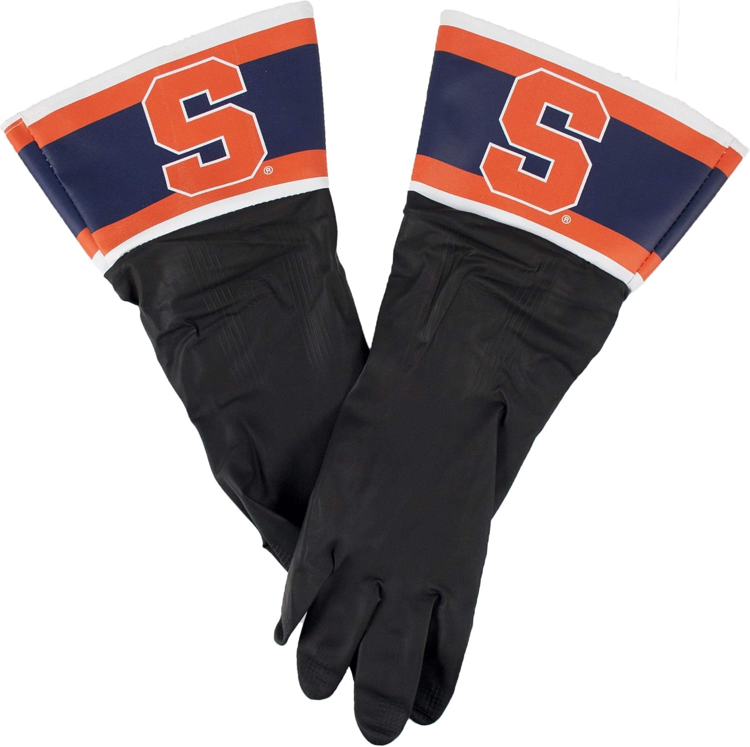 Littlearth NCAA Syracuse Orange Dish Gloves, One Size, Black