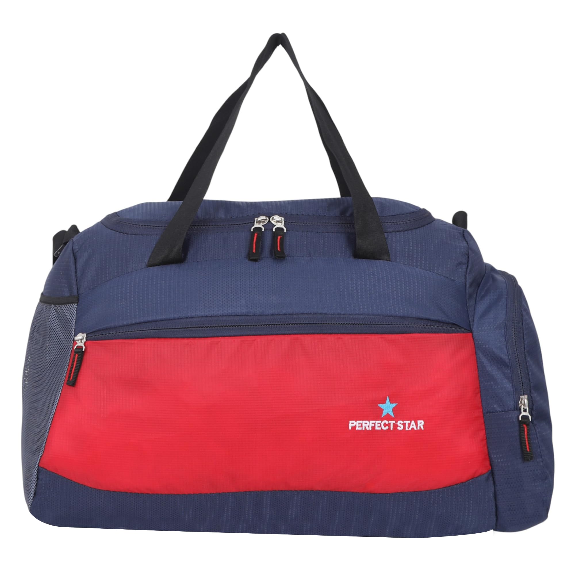 Hand Duffle Bags Travel Luggage for Travelling Men, & Women Carry Lightweight 40L (Teal Blue Grey) (Navy Blue Red)-image-25