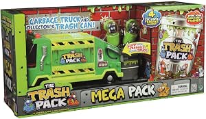 The Trash Pack Mega Pack playset with garbage truck and Trashies figures.