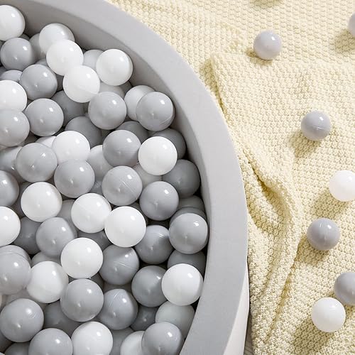 Miniatura 2 de TRENDPLAY Pelotas para niños pequeños de 1 a 3 años, 100 unidades, bolas de juguete de plástico a prueba de aplastamiento para niños, bolas de