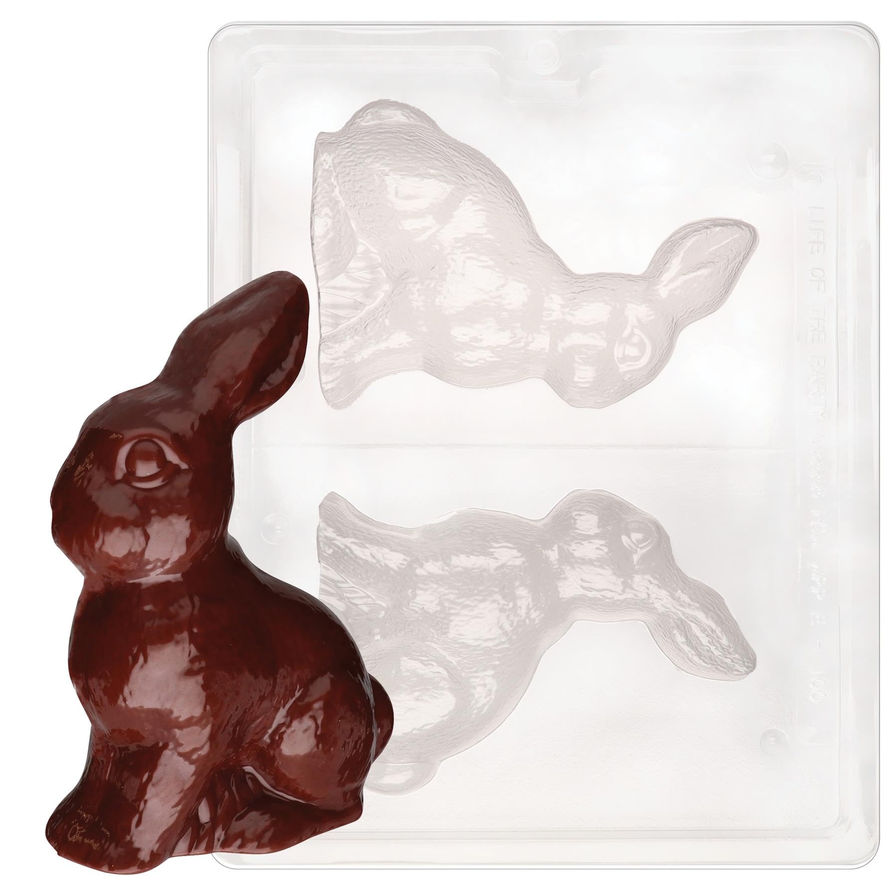 Moule à chocolat lapin Cybrtrayd E100 : finis les démoulages ratés grâce au guide