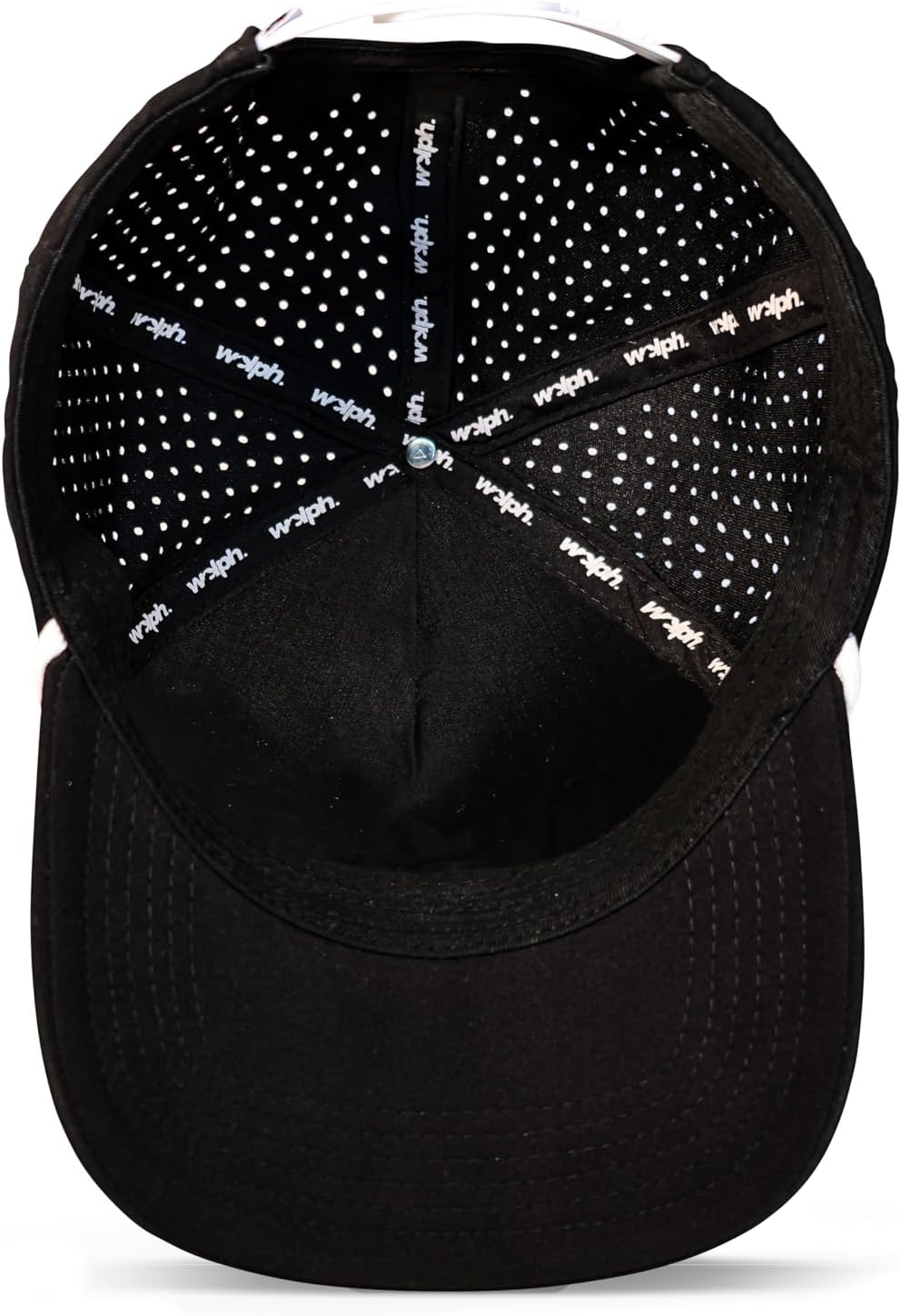 Happy Gilmore Golf Hat – Funny Golf Snapback Cap – Rope Golf Hat – Adjustable & Breathable – Funny Golf Gift for Men Women Black
