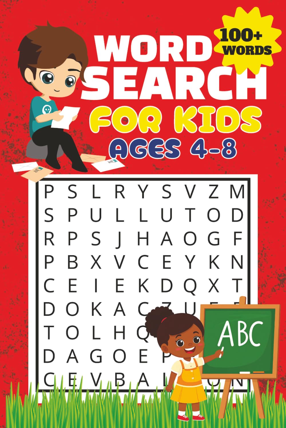 Word search for kids Ages 4-8: Word Search For Kids Puzzle Book: 100+ Word Puzzles | Fun Challenges For Children Ages 4-8 | Search and Find Words Activity Book