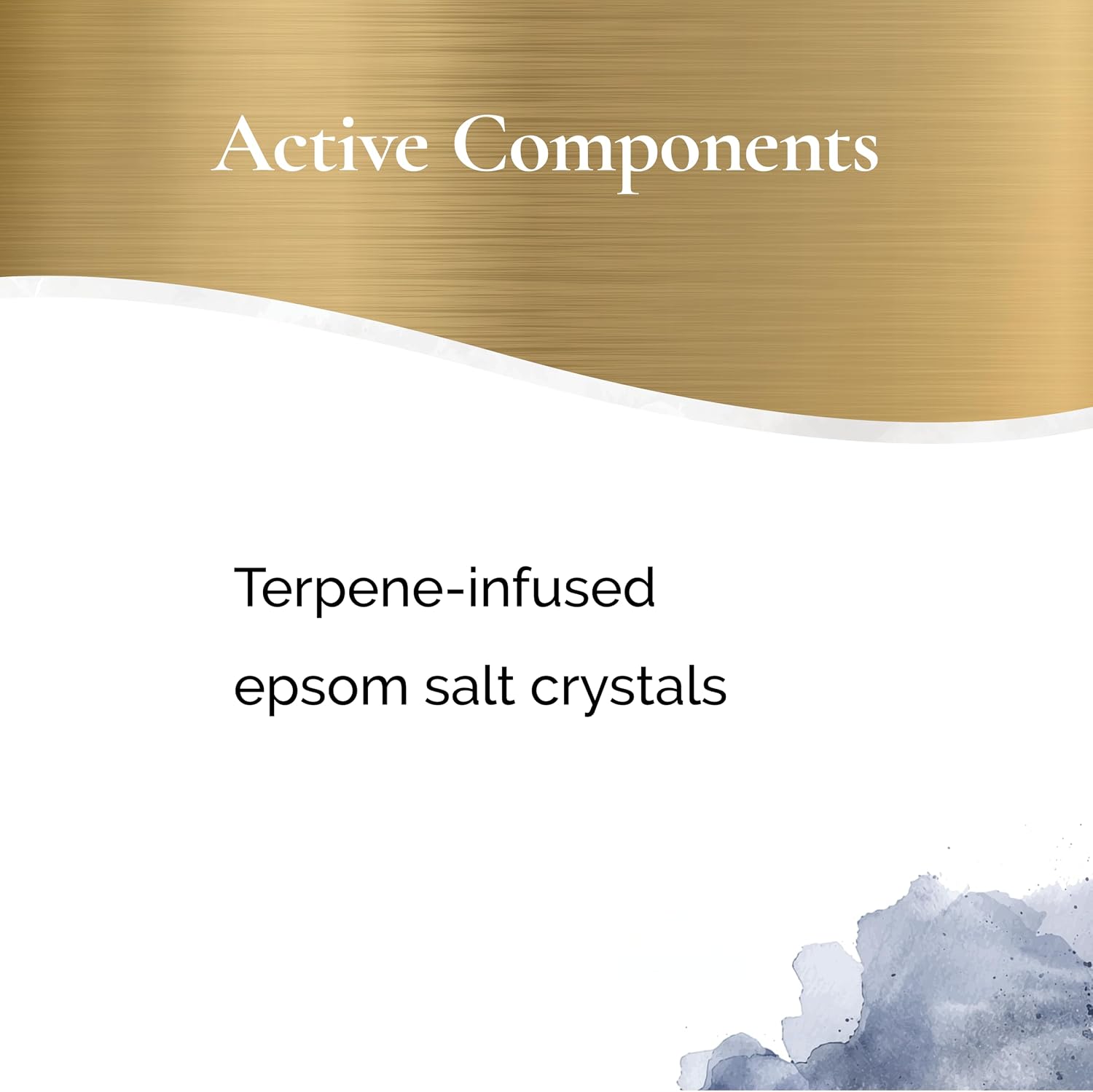 Sirona Spa Aromatherapy Muscle & Joint – Terpene-Infused Epsom Salt Crystals with Citrus Lemongrass Scent, Aloe & Vitamins C & E, Spa-Safe, 16 oz.