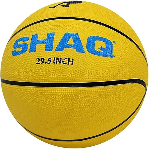 Miniatura 9 de Shaq Balón de baloncesto para interiores y exteriores, tamaño oficial 7, agarre óptimo, rendimiento para todo tipo de clima