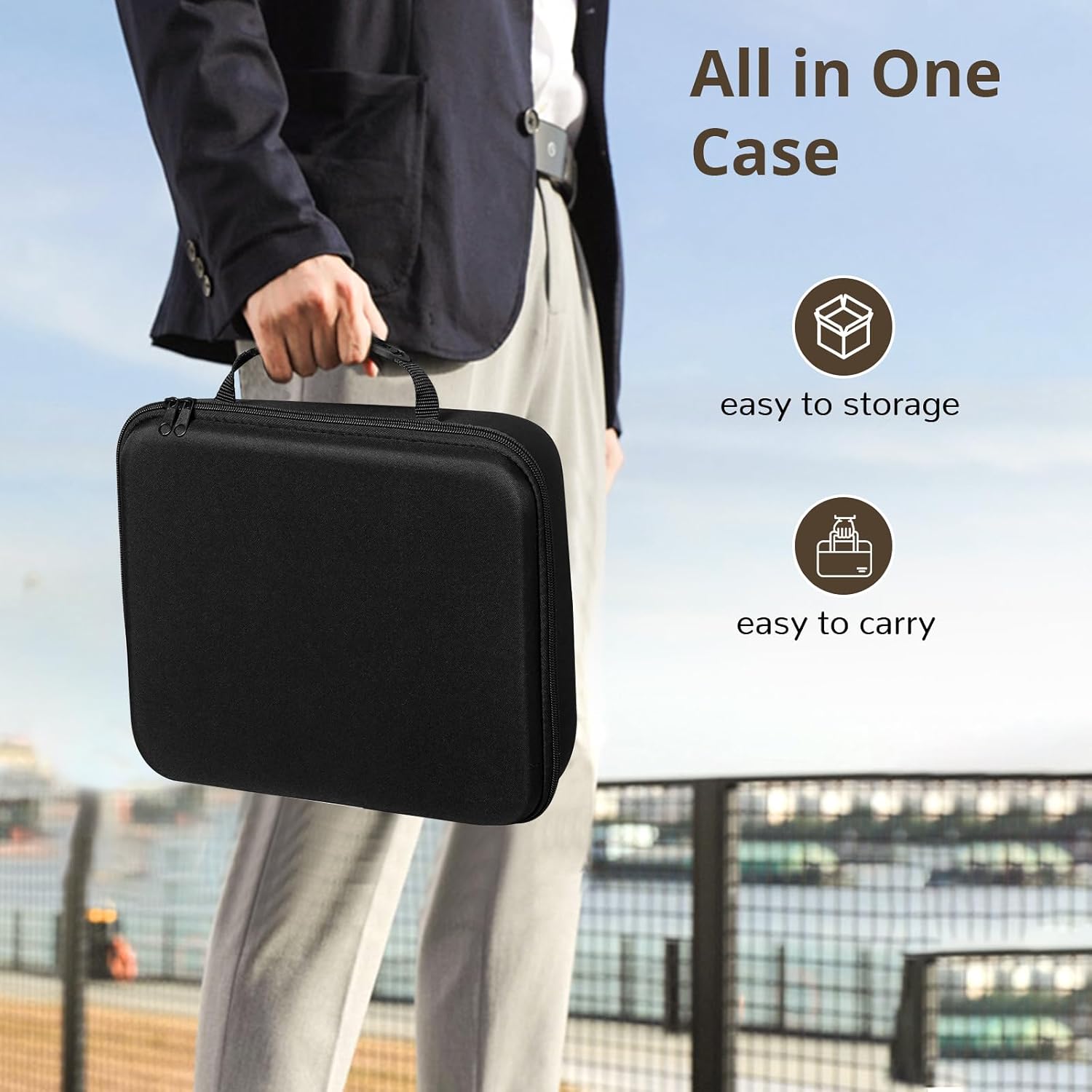 Mexican Train Dominoes Set with Numbers Double 12, Includes 4 Tiles Racks & 9 Metal Trains & Wooden Hub & 91 Colorful Dominoes Tiles with Portable Case for Game Night, Travel or Party