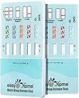 Vista 8 de Easy@Home Kit de prueba de drogas en orina de 5 paneles, prueba de THC/marihuana, AMP, BZO, COC, OPI 2000, pruebas de detección de todas las drogas