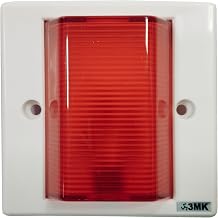 3MK-CLR Kapı &Uuml;st&uuml; İkaz Lambası - Elektronik Siren - Kırmızı