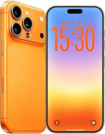 A17PM Unlocked Android 15 Phones, 6.8" Screen 8GB+256GB Cell Phone