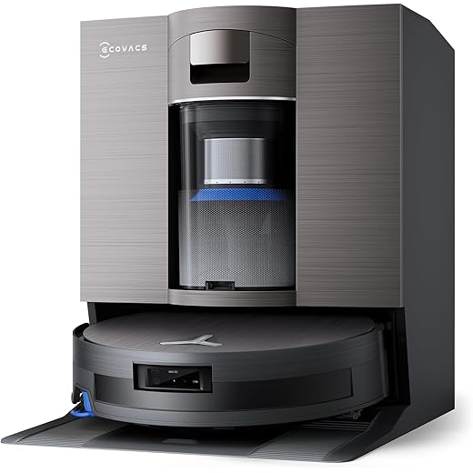 ECOVACS DEEBOT X11 OmniCyclone Robot Vacuum & Mop, Sep 2025 Launch, PowerBoost Charging, OZMO Roller 2.0 Instant Self-Washing Mop, 19500Pa Blast Suction, Bagless OmniCyclone Station (X11 OmniCyclone)