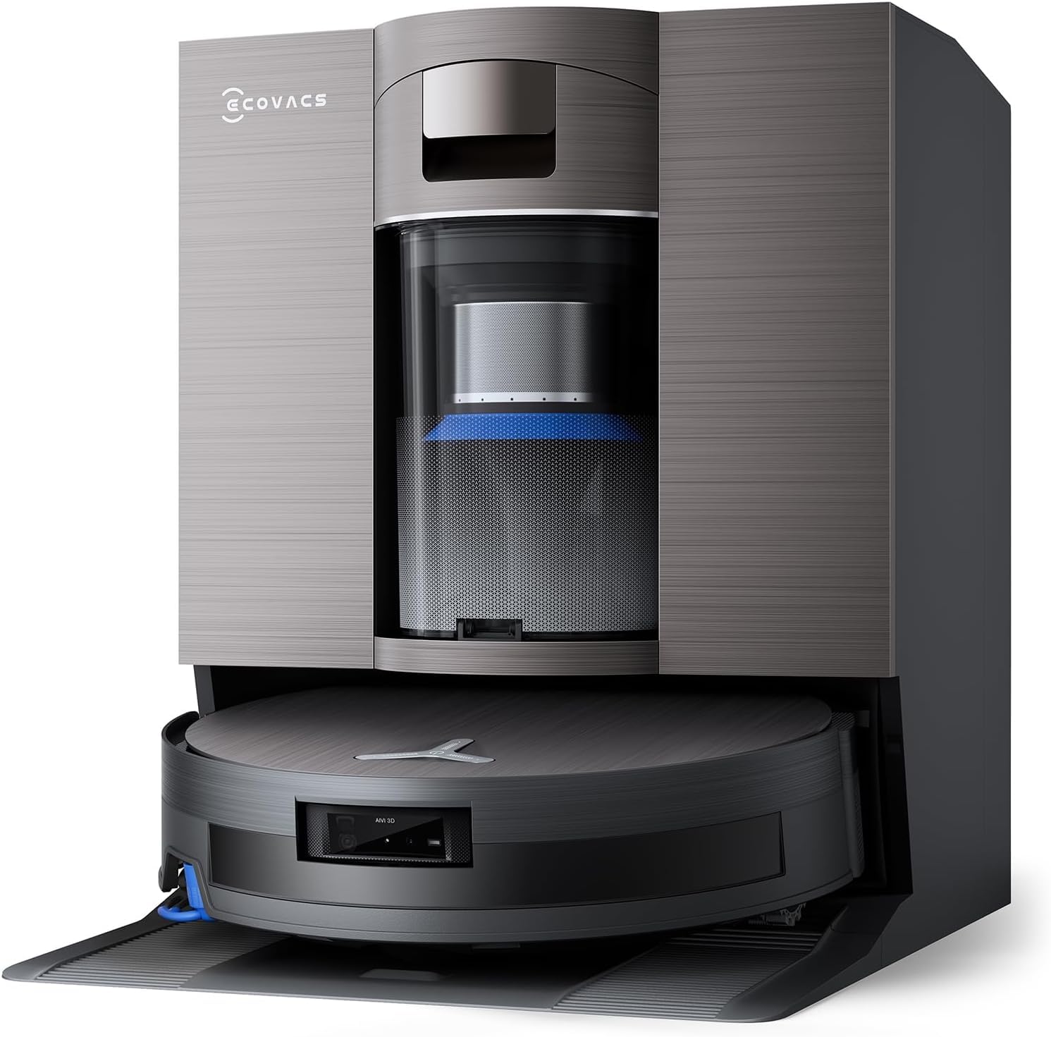 ECOVACS DEEBOT X11 OmniCyclone Robot Vacuum & Mop, Sep 2025 Launch, PowerBoost Charging, OZMO Roller 2.0 Instant Self-Washing Mop, 19500Pa Blast Suction, Bagless OmniCyclone Station (X11 OmniCyclone)