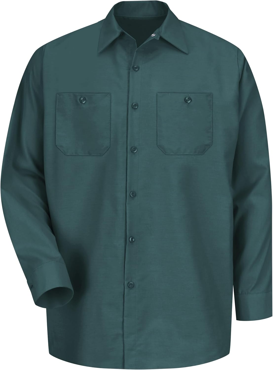 Red Kap Men's Industrial Work Regular Fit Long Sleeve Shirt - Image 6