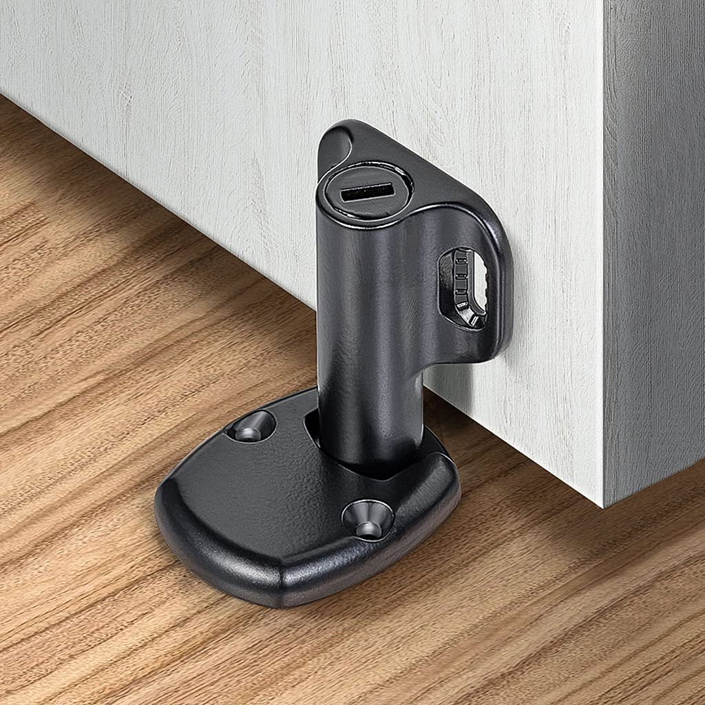Tope de puerta oculto y resistente que evita impactos en muebles y baños