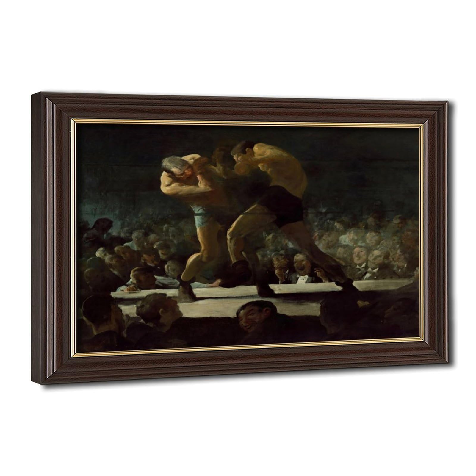 Cadre Club Night George Bellows : solution déco bureau et salon - 8
